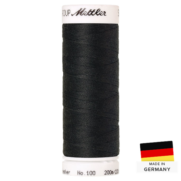 Fil à coudre Mettler Seralon Polyester 200m 1282 gris nuité Fil à coudre Mettler Seralon Polyester 200m 1282 gris nuité