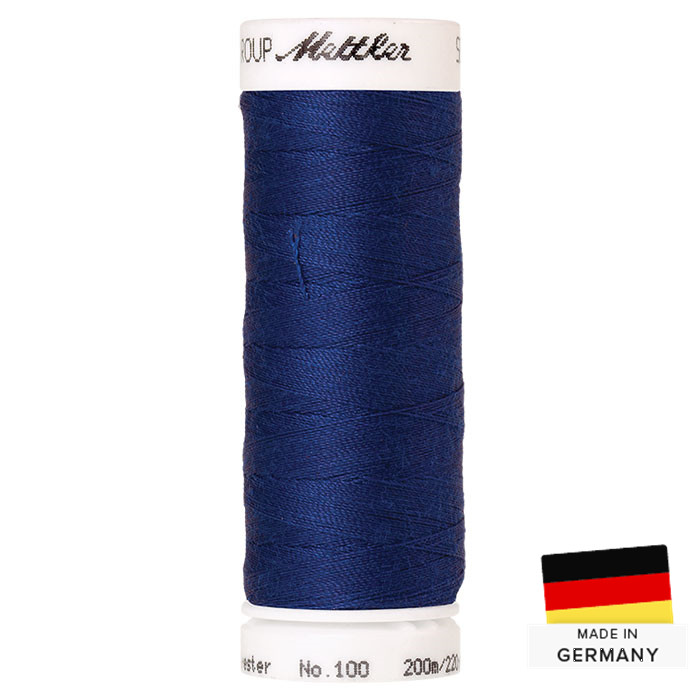 Fil à coudre Mettler Seralon Polyester 200m 1303 saphir Fil à coudre Mettler Seralon Polyester 200m 1303 saphir