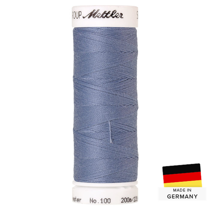 Fil à coudre Mettler Seralon Polyester 200m 1363 bleu gange Fil à coudre Mettler Seralon Polyester 200m 1363 bleu gange