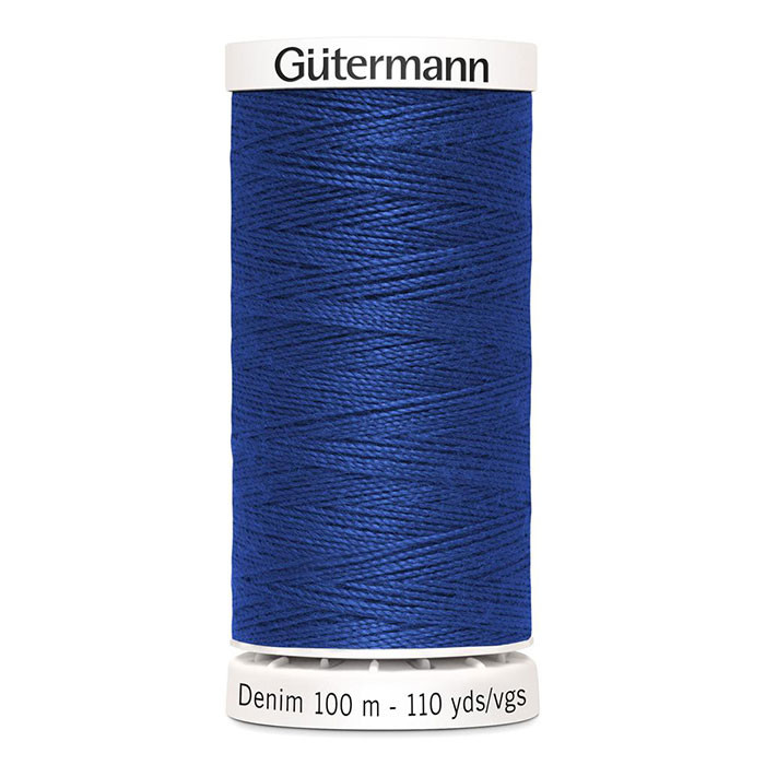 Fil à jeans Denim 100 m Gutermann 6756 Fil à jeans Denim 100 m Gutermann 6756
