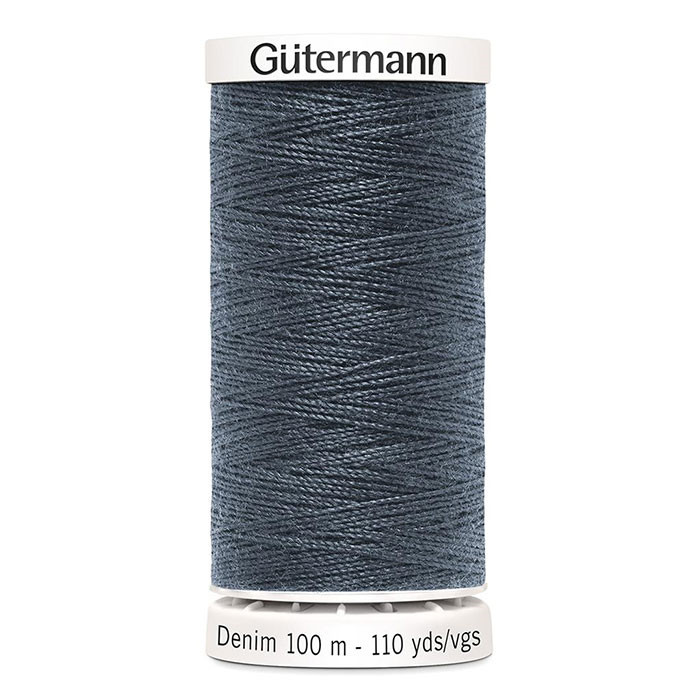 Fil à jeans Denim 100 m Gutermann 9336 Fil à jeans Denim 100 m Gutermann 9336
