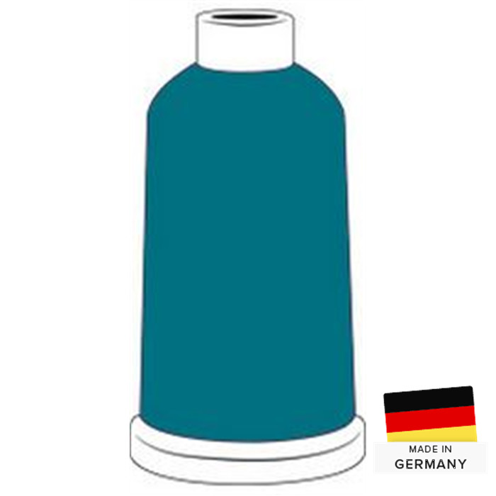 Fil broder Madeira Rayon 40 1000m 1091 bleu turquoise foncé Fil broder Madeira Rayon 40 1000m 1091 bleu turquoise foncé