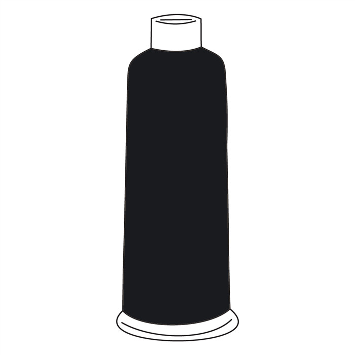 Fil décoratif Gunold Filaine 12 1001 noir Fil décoratif Gunold Filaine 12 1001 noir