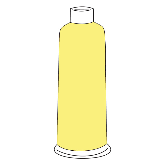 Fil décoratif Gunold Filaine 12 3125 jaune canari Fil décoratif Gunold Filaine 12 3125 jaune canari