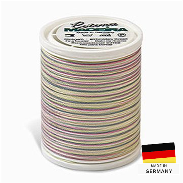 Fil décoratif Madeira Cotona n°30 400m 505 Soft ice Fil décoratif Madeira Cotona n°30 400m 505 Soft ice