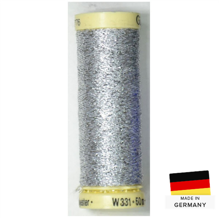 Fil Gütermann métal argenté 50m Fil Gütermann métal argenté 50m