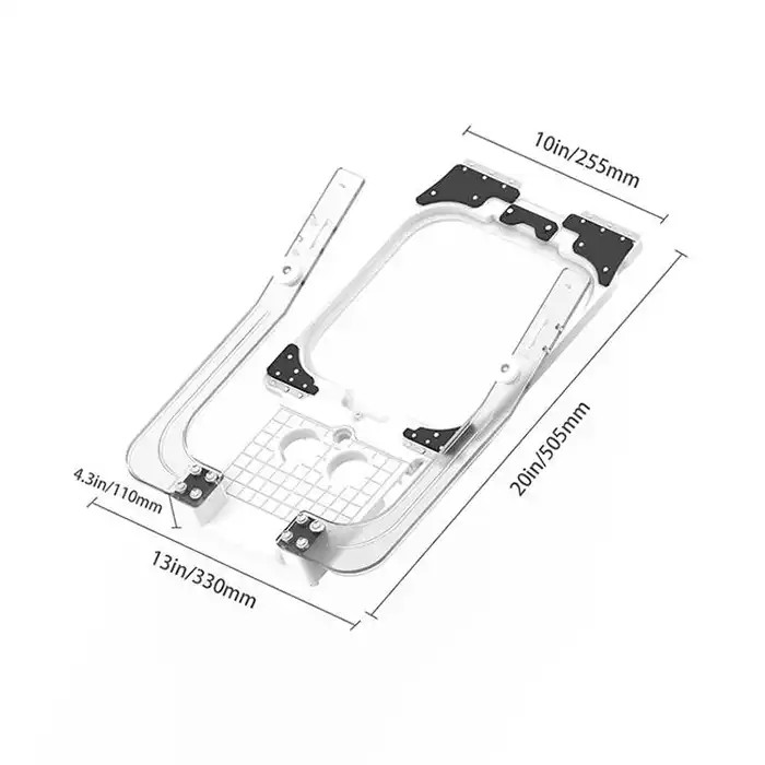 Fixation 175x175mm pour station de cadres magnétiques Fixation 175x175mm pour station de cadres magnétiques