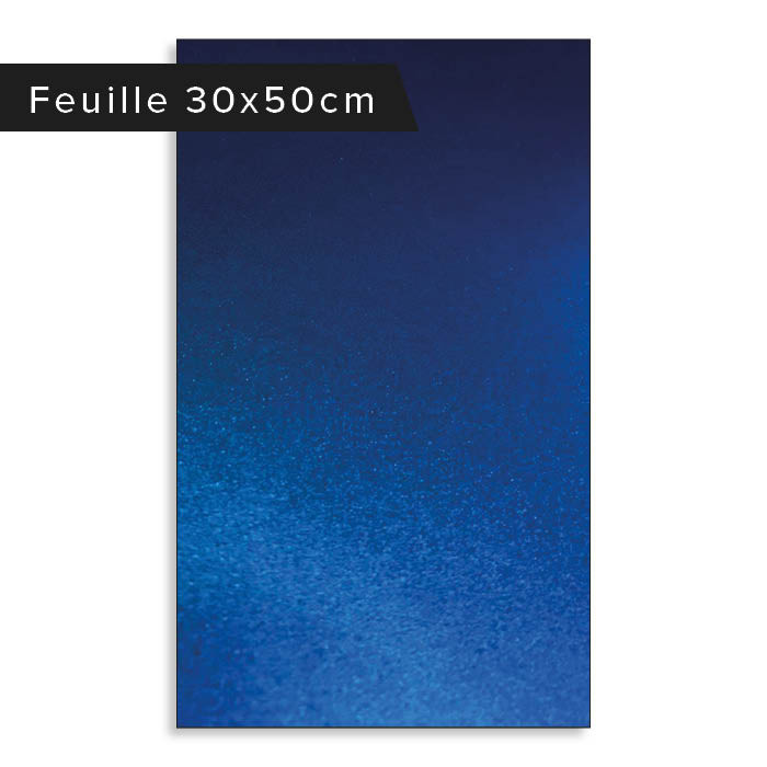 Flex Electric bleu 30cm x 50cm Flex Electric bleu 30cm x 50cm