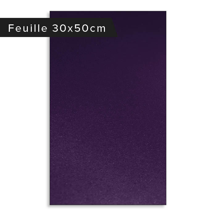 Flex Electric mauve foncé 30cm x 50cm Flex Electric mauve foncé 30cm x 50cm