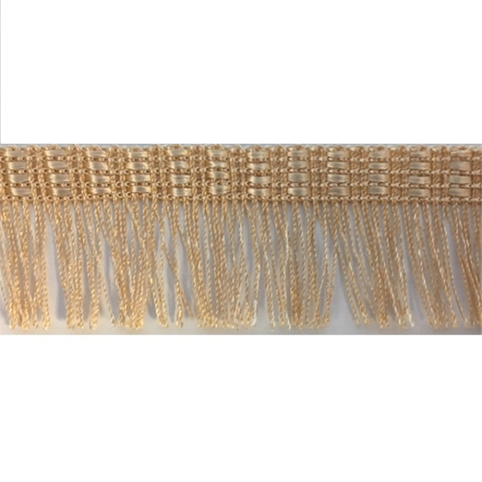 Franges Beige 34mm au mètre Franges Beige 34mm au mètre