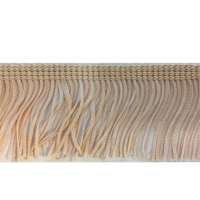 Franges Souples Beige 40mm au mètre Franges Souples Beige 40mm au mètre