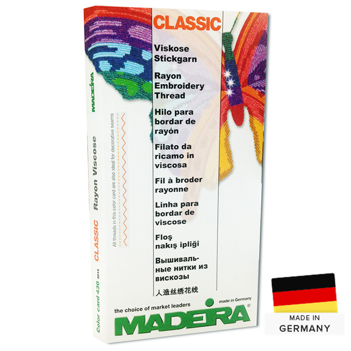 Gamme-Nuancier MADEIRA RAYON/CLASSIC Gamme-Nuancier MADEIRA RAYON/CLASSIC