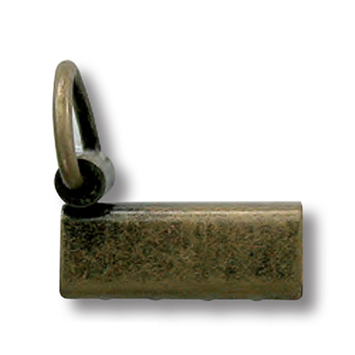 Garniture porte-clés métal 29mm bronze Garniture porte-clés métal 29mm bronze