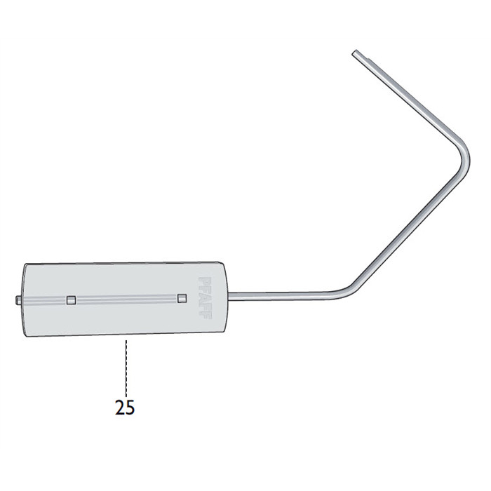 Genouillère pour Pfaff Creative et Expression Genouillère pour Pfaff Creative et Expression