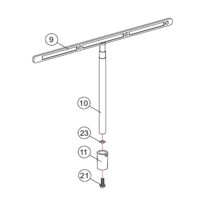 Guide fils complet (antenne) MO-80CB Guide fils complet (antenne) MO-80CB
