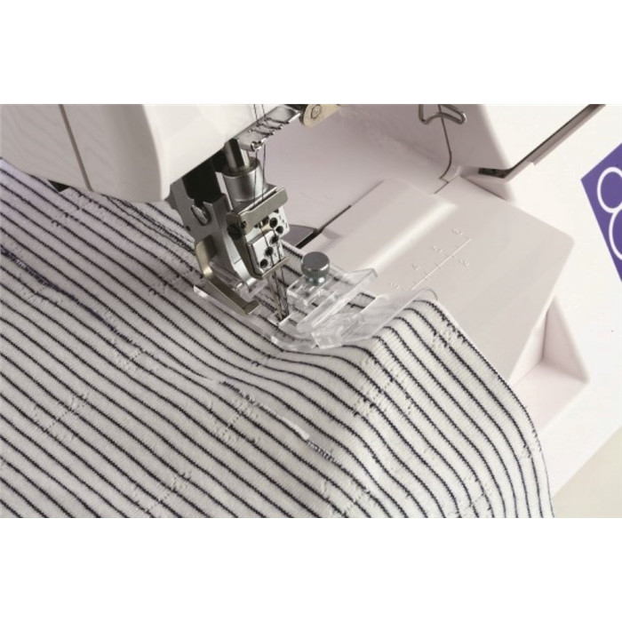 Guide rabat unique, ourlet couvert Guide rabat unique, ourlet couvert