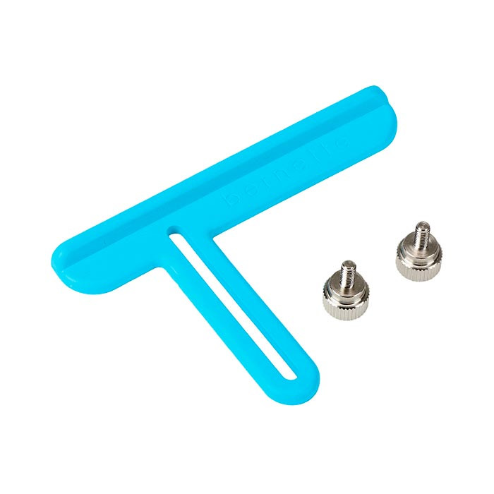 Guide-tissu pour point de recouvrement Bernette b62 et b68 Guide-tissu pour point de recouvrement Bernette b62 et b68