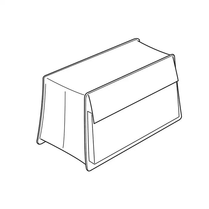 Housse en tissu semi-rigide Janome Continental Housse en tissu semi-rigide Janome Continental