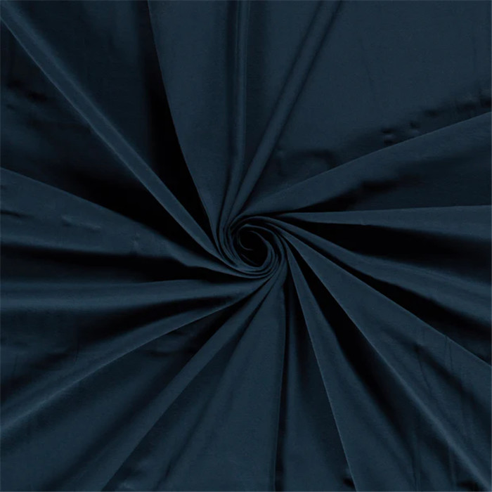 Jersey uni Indigo 150cm par 50cm Jersey uni Indigo 150cm par 50cm