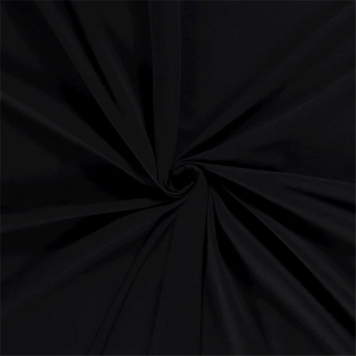 Jersey uni noir 150cm par 50cm Jersey uni noir 150cm par 50cm