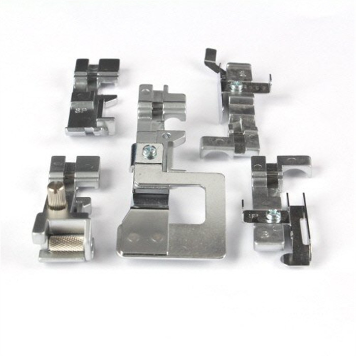 Kit 5 pieds pour surjeteuses - Multi-marques Kit 5 pieds pour surjeteuses - Multi-marques