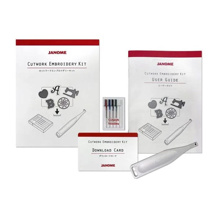 Kit de broderie Cutwork Janome Kit de broderie Cutwork Janome