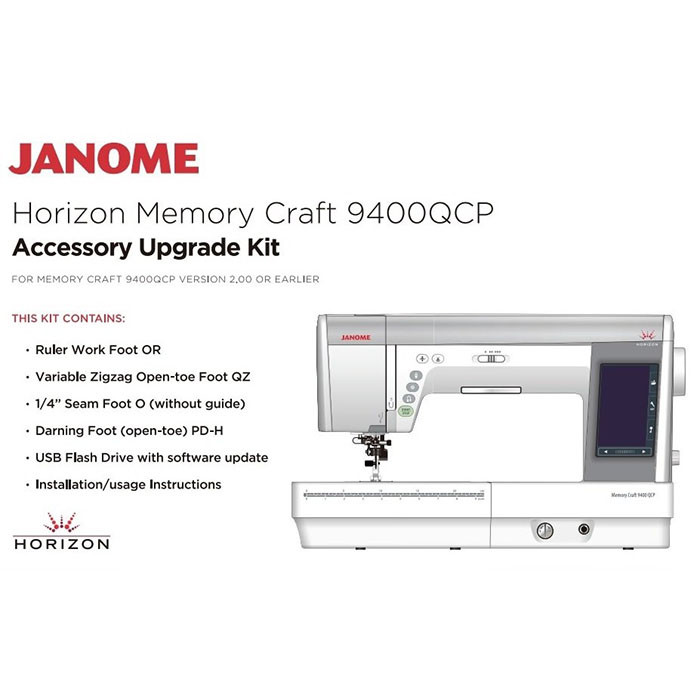 Kit de mise à jour Janome 9400QCP Kit de mise à jour Janome 9400QCP