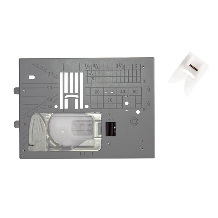 Kit plaque à aiguille 9mm et pied téflon Janome Kit plaque à aiguille 9mm et pied téflon Janome