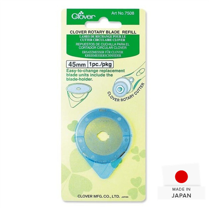 Lame (1) 45mm rechange cutter Clover Lame (1) 45mm rechange cutter Clover