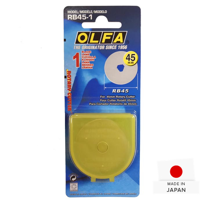 Lame (1) 45mm rechange cutter Olfa Lame (1) 45mm rechange cutter Olfa