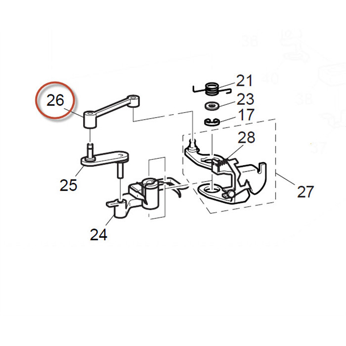 Lien guide fil plastic enfileur Lien guide fil plastic enfileur