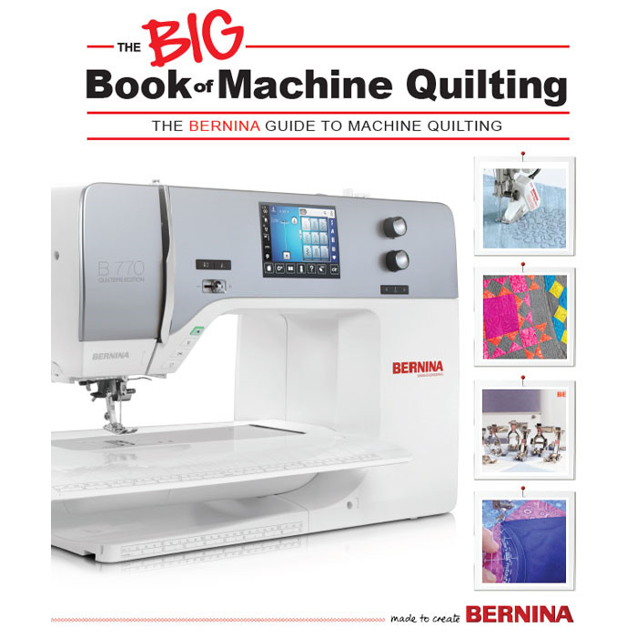Livre quilting machine BERNINA - Anglais Livre quilting machine BERNINA - Anglais