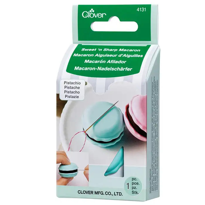 Macaron aiguiseur d'aiguilles Clover Macaron aiguiseur d'aiguilles Clover