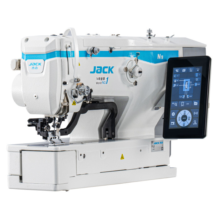 Machine à boutonnières industrielle JACK JK-N9-12-D Machine à boutonnières industrielle JACK JK-N9-12-D