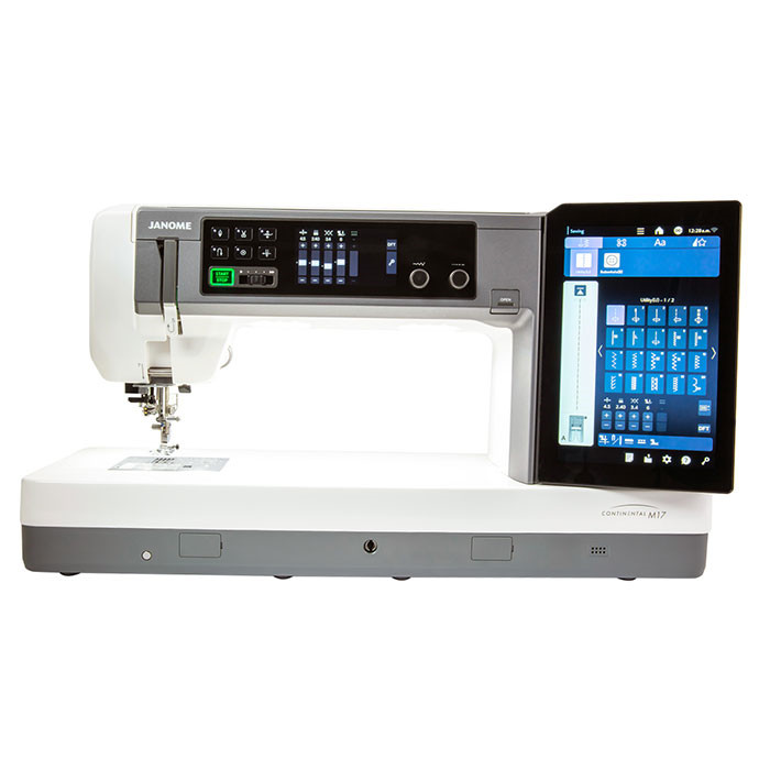 Machine à coudre et à broder JANOME Continental M17 Machine à coudre et à broder JANOME Continental M17