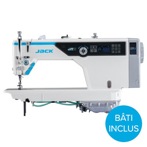 Machine à coudre industrielle Jack A5E-B avec bâti et assistance