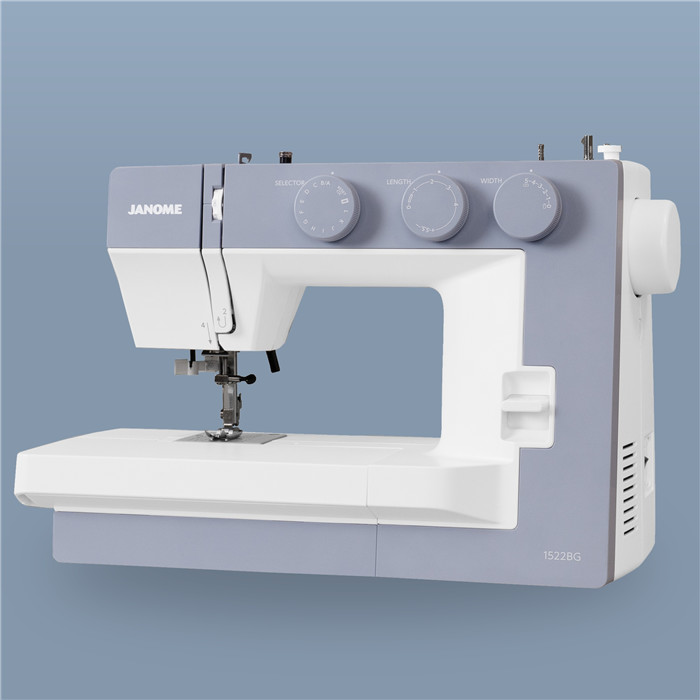 Machine à coudre JANOME 1522 BG - Bleu Gris Machine à coudre JANOME 1522 BG - Bleu Gris