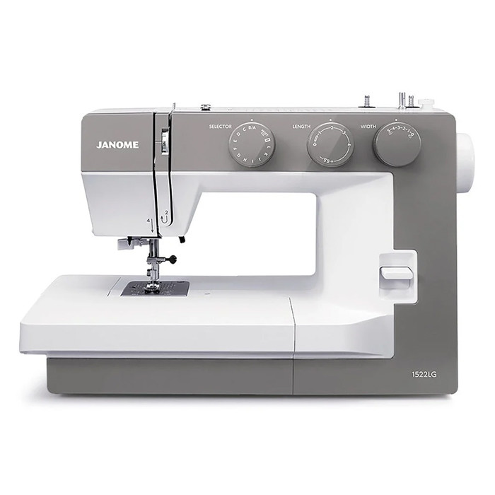 Machine à coudre JANOME 1522 LG - Gris Clair Machine à coudre JANOME 1522 LG - Gris Clair