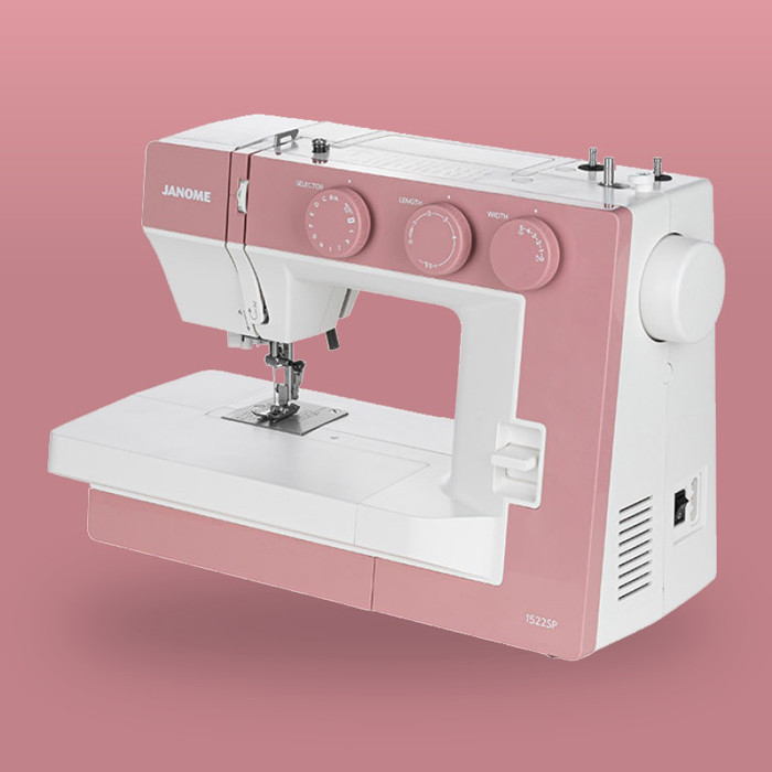 Machine à coudre JANOME 1522 SP - Rose Fumé Machine à coudre JANOME 1522 SP - Rose Fumé