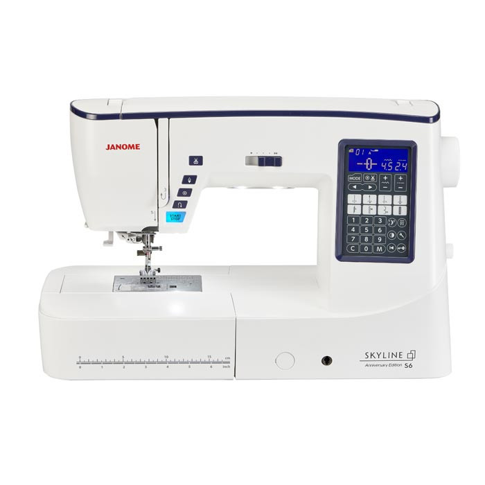 Machine à coudre Janome Skyline S6 Edition Anniversaire Machine à coudre Janome Skyline S6 Edition Anniversaire