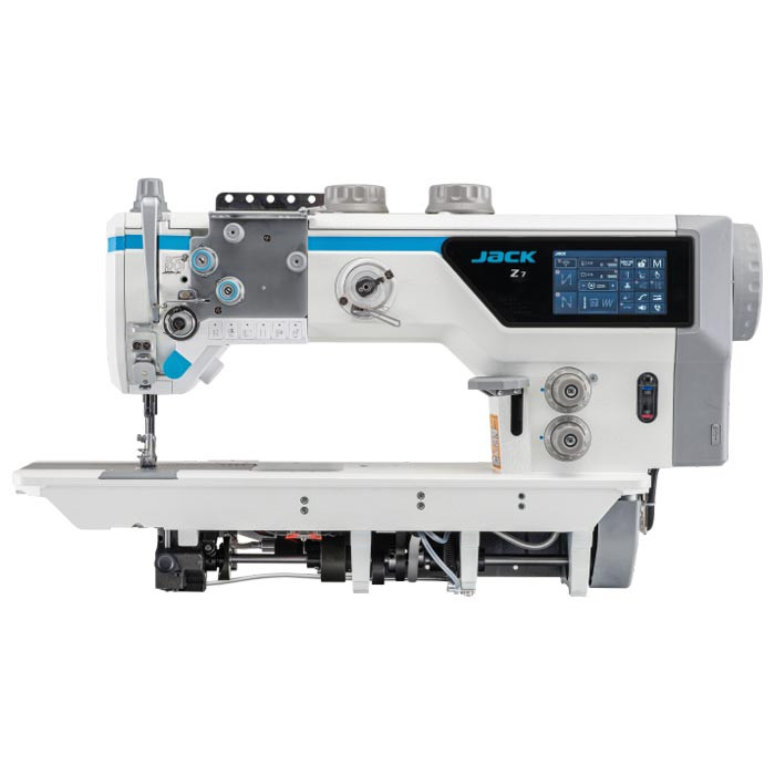 Machine double aiguille triple entrainement JACK Z7-29100 Machine double aiguille triple entrainement JACK Z7-29100