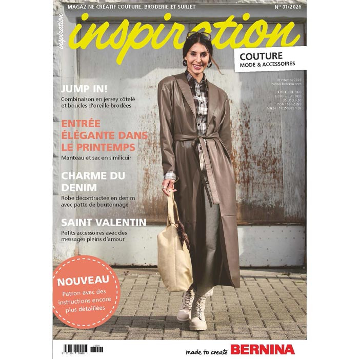 Magazine de couture Inspiration 1/2026 – Printemps (FR) Magazine de couture Inspiration 1/2026 – Printemps (FR)