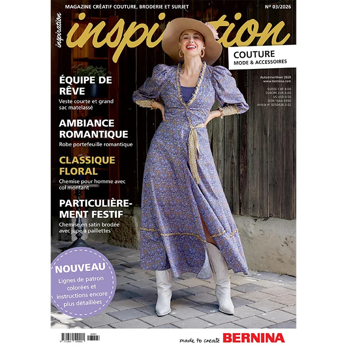 Magazine de couture Inspiration 3/2026 – Automne/Hiver (FR) Magazine de couture Inspiration 3/2026 – Automne/Hiver (FR)