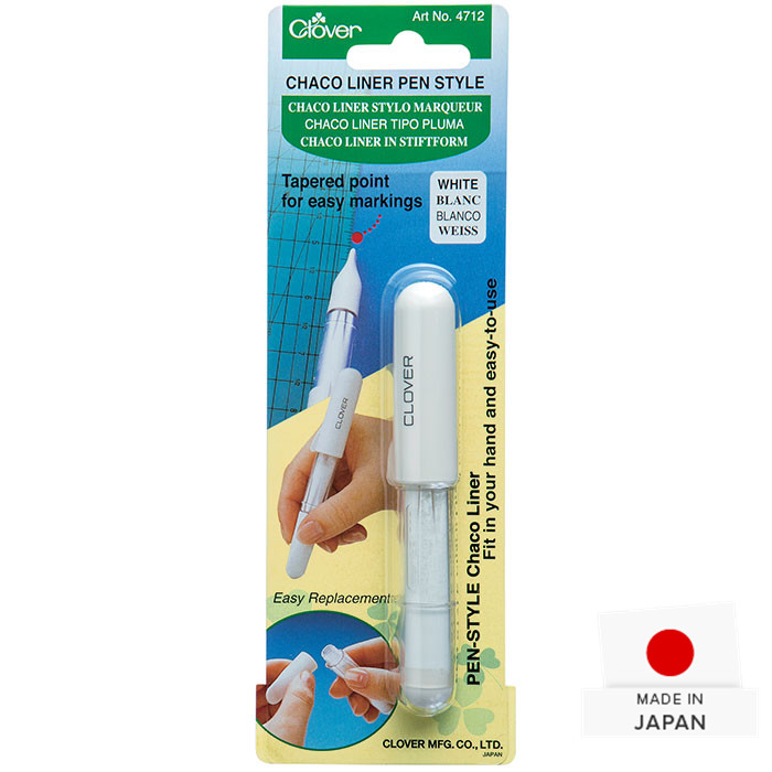 Marqueur Chaco liner blanc Clover Marqueur Chaco liner blanc Clover