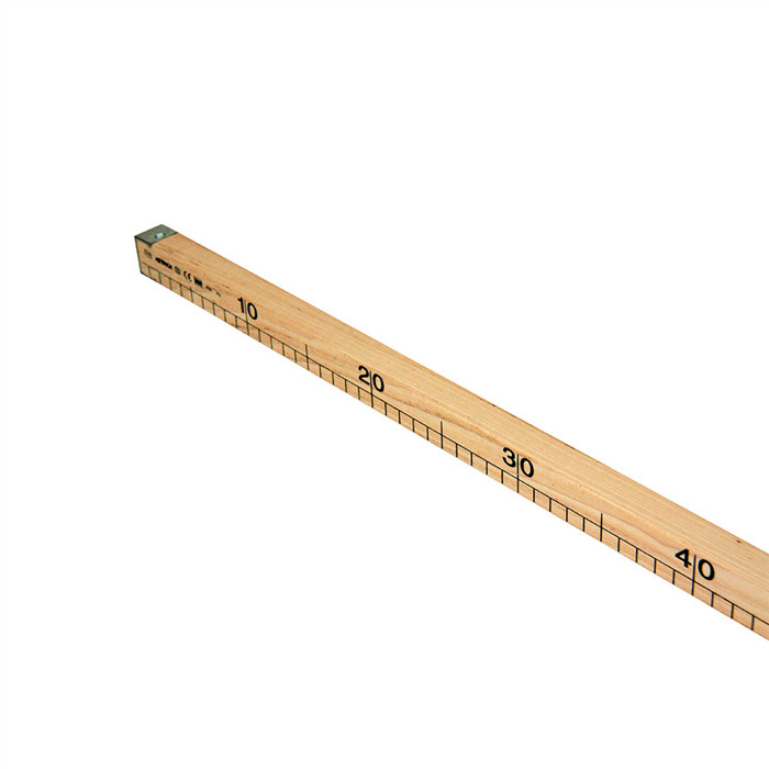 Mètre en bois d'aulne étalonné (100 cm) Mètre en bois d'aulne étalonné (100 cm)