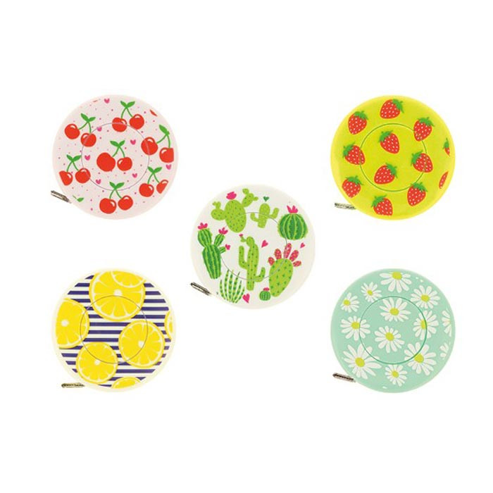 Mètre ruban avec enrouleur 150cm/60" (à l'unité) Mètre ruban avec enrouleur 150cm/60" (à l'unité)