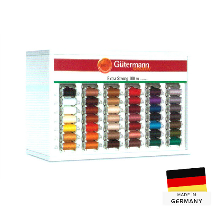 Meuble de 126 fils Extra Fort 100m (42 coloris) Gutermann Meuble de 126 fils Extra Fort 100m (42 coloris) Gutermann