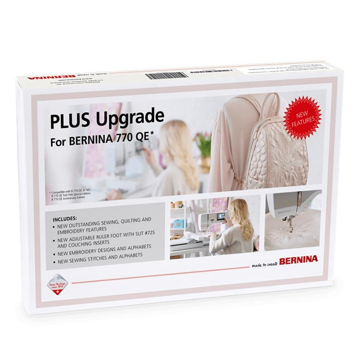 Mise à jour Bernina 770 PLUS Mise à jour Bernina 770 PLUS