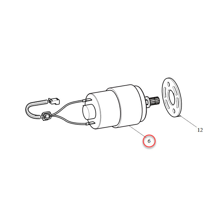 Moteur pour brodeuse Brother PR680W Moteur pour brodeuse Brother PR680W