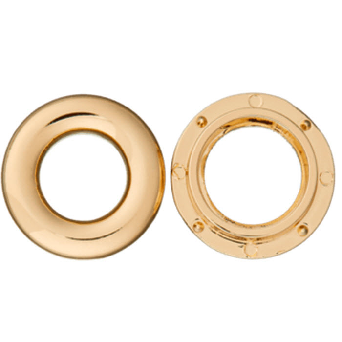 Oeillet métal doré 20mm Oeillet métal doré 20mm